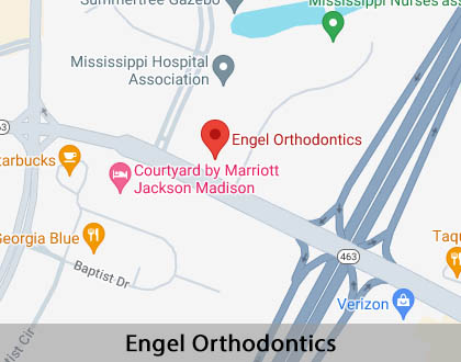 Map image for Alternative to Braces for Teens in Madison, MS